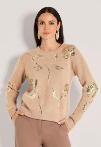 Джемпер MADELEINE Jumper, Beige Melange Gold/Beige