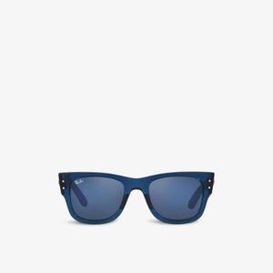 RB0840S солнцезащитные очки Wayfarer черепаховой расцветки Ray-Ban, синий