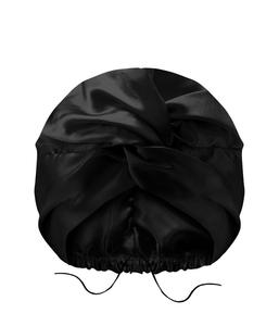 Полотенце для рук GLOV Hair Bonnet Double Layer Anti-Frizz Satin Hair Bonnet- Black, 1 шт.