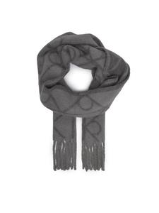 Шарф Emblem Aop Brushed LV04D8072G Calvin Klein, серый