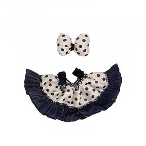 Совместимо с Labubu Gen 1 & 2 Sitting Party/Heartbeat Macaron & Bear Overalls комплекты одежды для кукол DUOMIAOYOU