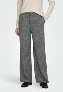 Брюки ONLY ONLBEKKA WEITER BEINSCHNITT , Medium Grey Melange/Dark Grey