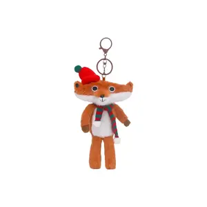 Плюшевый кулон Dewa Fox Dolls высотой 17 см MIC RABBIT, Little Fox+Towel Scarf