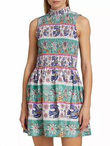 Мини-платье Halsey в стиле фольклор Marie Oliver, цвет folklore