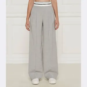 Брюки-Клеш с добавлением шерсти Marc Cain, серый