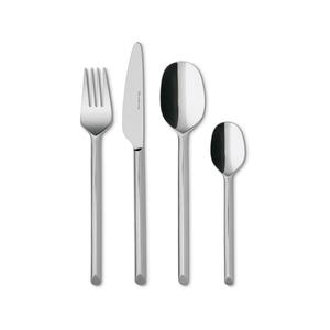 Like. Набор столовых приборов Villeroy & Boch Tafelbesteck Like Cutlery 16 предметов, серебро Like. By Villeroy & Boch, серебряный