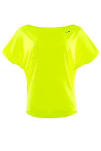 Рубашка оверсайз Winshape "DT101", функциональная, желтый
