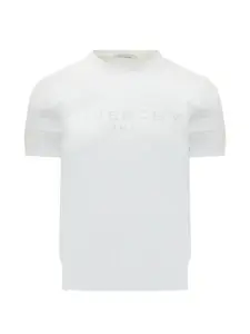 Свитер с сетчатыми вставками Givenchy, белый