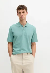 Рубашка-Поло regular im strukturierten karo Marc O'Polo, Midnight Moss