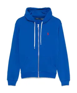 Стильная толстовка на молнии Polo Ralph Lauren, синий
