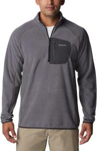 Columbia Outdoor Tracks 1/2 Zip, City Grey/Shark