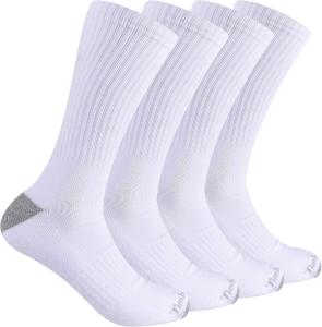 Timberland мужские носки Full Cushioned Crew, 4 пары, White