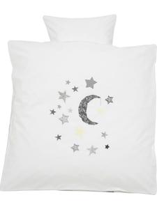 Комплект постельного белья Silver Star в серебряном цвете Alvi, 80x80 см