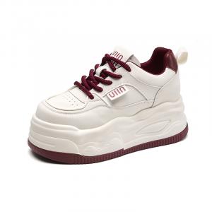 Низкие женские скейтерские кеды POOQ, красный