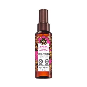 Спрей для тела arganöl & rosenblüten parfümiertes duftspray körper & haare Yves Rocher, объем 100 мл