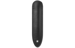 MONTBLANC Кожаная сумка для хранения Meisterstuck мужская черная