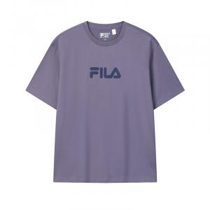 Оригинальная футболка Men's Iron Wire Lotus FILA, фиолетовый