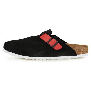 Сандалии Boston VL Birkenstock, цвет Schwarz/Weiß