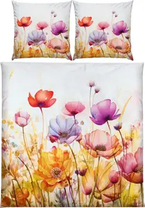 Постельное белье цветное 1x 200x220 см + 2x 80x80 см Erwin Müller