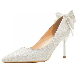 GOSO Стройные каблуки на высоком каблуке женские белые, цвет White