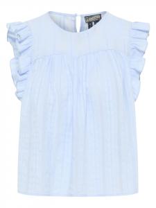 DreiMaster Женская блузка светло-голубого цвета