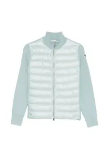 Стеганная куртка на молнии Moncler, синий