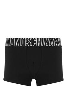 Moschino боксеры с логотипом, черный