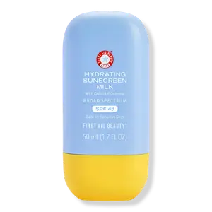 Увлажняющее солнцезащитное молочко с коллоидной овсянкой, широкий спектр защиты SPF 45 First Aid Beauty