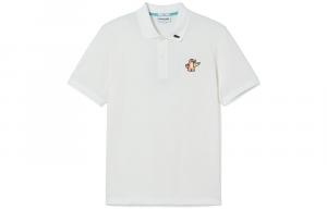 Рубашка поло унисекс белая Lacoste, белый
