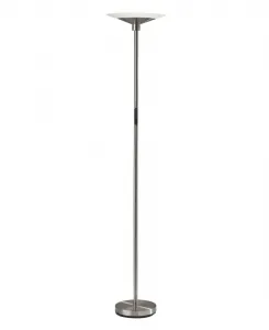 Солнечный светодиодный фонарь Adesso, серебристый оттенок