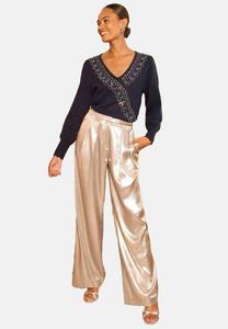 Джемпер Love & Roses Jumper, Navy Blue Embellished/Blue