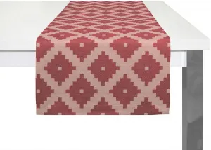 Адам настольный бегун "Марокканский Шираз" Adam 50х150 см, темно-красный