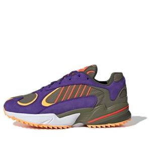 Кроссовки yung 1 trail Adidas, зеленый