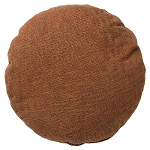 Декоративная подушка Dutch Decor Abey Rundform, коричневый - хлопковая ткань - 50 x 14 x 50 см