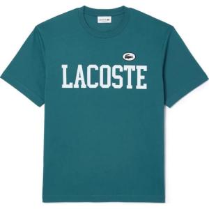 LACOSTE Футболка мужская зеленая