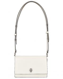 Маленькая сумка с черепом Mcqueen, Soft Ivory