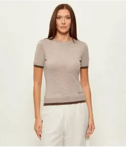 Шерстяной свитер STORMI slim fit Guess Jeans, бежевый