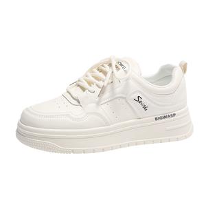 BIGWASP Женские устойчивые к истиранию низкие скейтерские кеды бежевые, цвет Beige