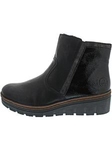 Rieker Черные ботильоны
