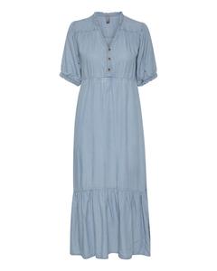 Миди платье CULTURE Aurelia, Blue denim
