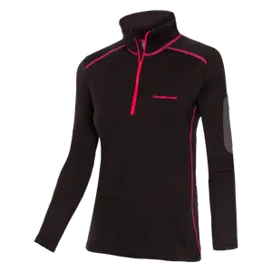 Флис женский Drach Trangoworld, черный/розовый