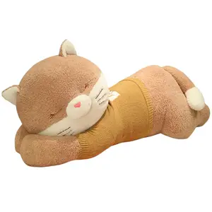 Свитер Cute Cat Dolls плюшевая кукла высота 80cm/100cm/130cm/160cm MENGGEGE, коричневый