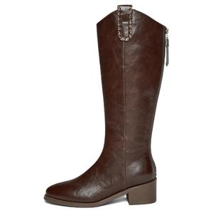 Ботинки Wanderer до колена женские BASTO, коричневый fleece-lined