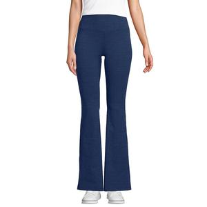 Женские брюки-клеш Lands End Active с высокой посадкой и высокой посадкой Lands' End, цвет Indigo Heather