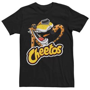 Мужская футболка Chester Cheetos Throwing Cheeto Licensed Character