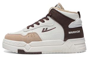 Тонкие утепленные термоскейтерские кроссовки Warrior с флисовой подкладкой, устойчивые к истиранию, легкие, унисекс, бежево-коричневые