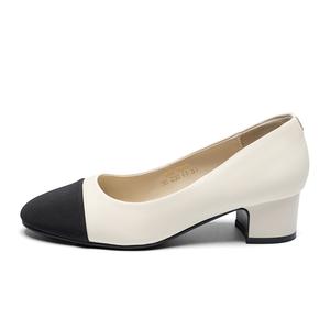 Повседневные туфли-лодочки 4,5 см ZHR, бежевые