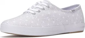 Женские кроссовки Keds Champion с шнуровкой для сезона, белый