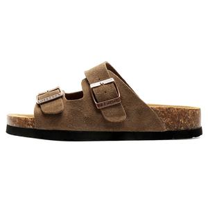 Тихие быстросохнущие тапочки-слайды унисекс MOMGOG, Chestnut