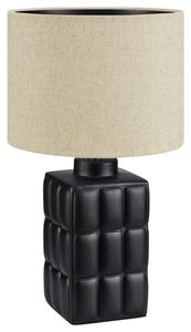 Markslöjd Настольная лампа, цоколь E14, черный/бежевый, степень защиты IP20